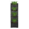 4-Pouch Wall Hanging Fabric Prune Pot 39.25"