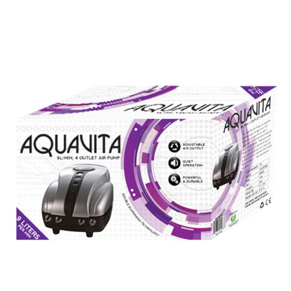 AquaVita Air Pump - 4 outlets 143 GPH - Image 3